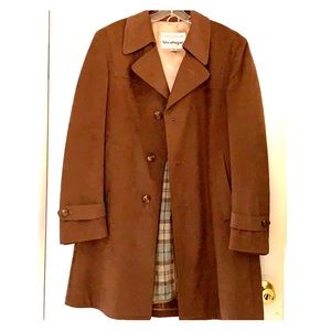 1960’s camel half vegan suede coat by Stratojac